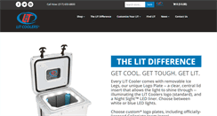 Desktop Screenshot of litcoolers.com